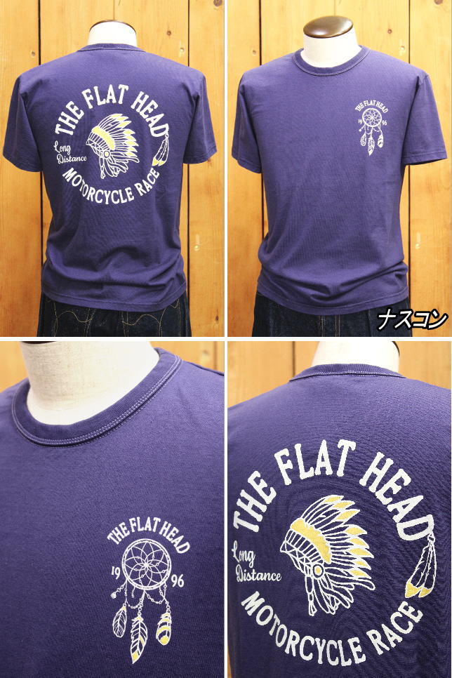 The Flat Head（フラッドヘッド） フラットヘッド Tシャツ FN-THC-048