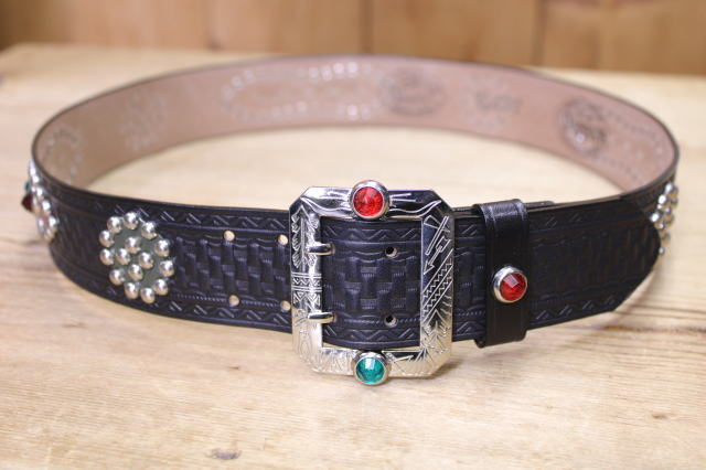 ダッパーズ×エースウエスタンベルト LOT1716 1940'sスタイル スタッズ