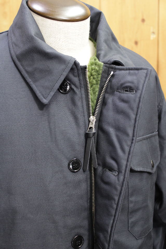 BUZZ RICKSON'S バズリクソンズ A-2 デッキジャケット ネイビー