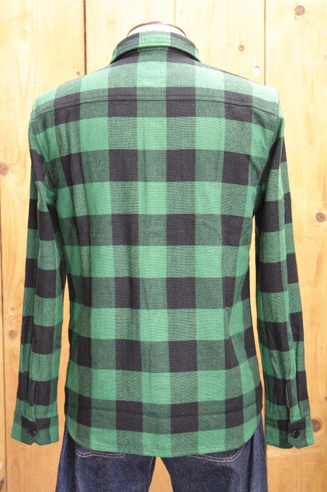 The Flat Head フラットヘッド ネルシャツ FN-SNR-101L ブロック