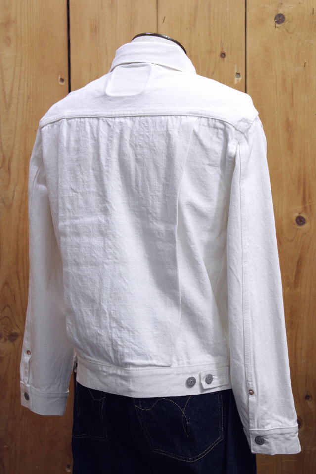 SUGAR CANE シュガーケーン 13oz. ホワイトデニムジャケット SC15720