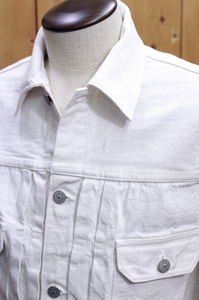 SUGAR CANE シュガーケーン 13oz. ホワイトデニムジャケット SC15720