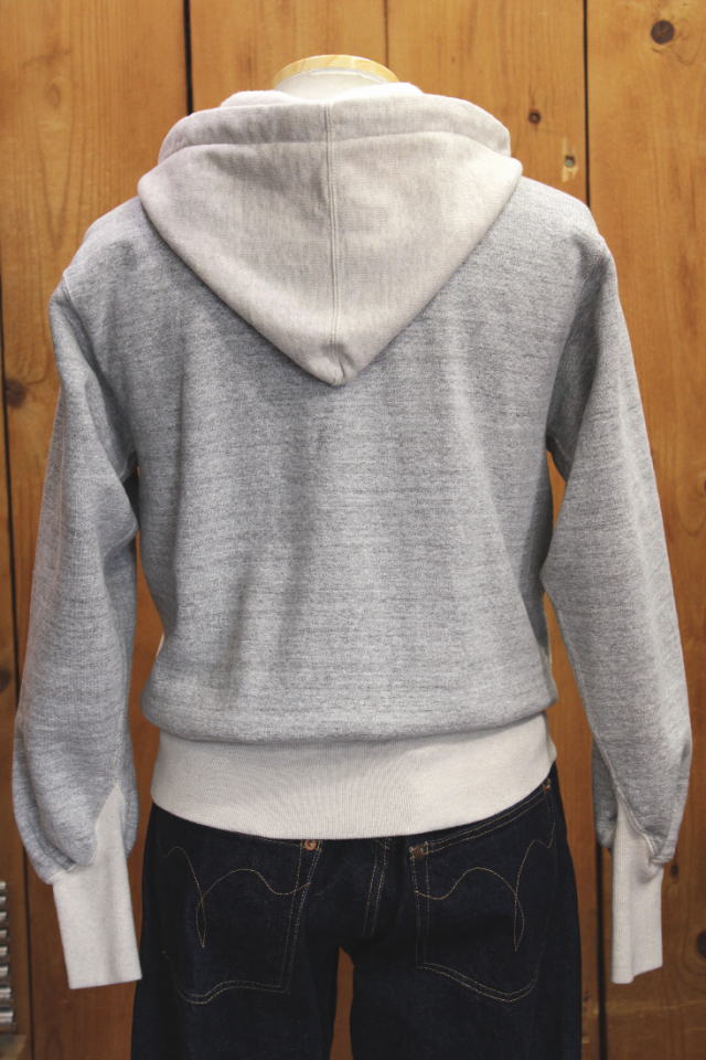 ダッパーズ クラシカル後付けパーカー オートミール×杢グレーツートン