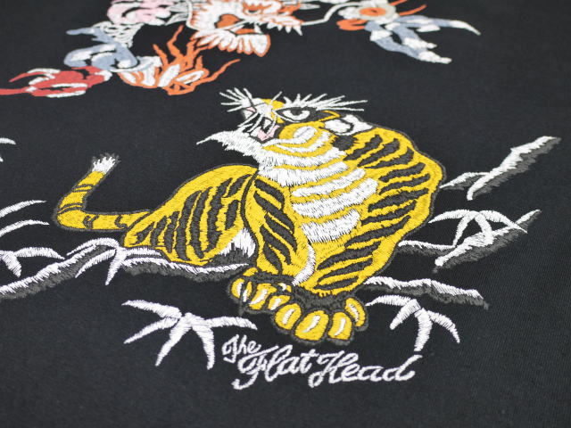 The Flat Head フラットヘッド Tシャツ FN-THC-050SP TIGER