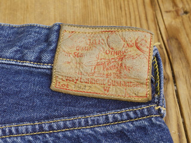 SUGAR CANE シュガーケーン エイジング加工 1947モデル14,25oz
