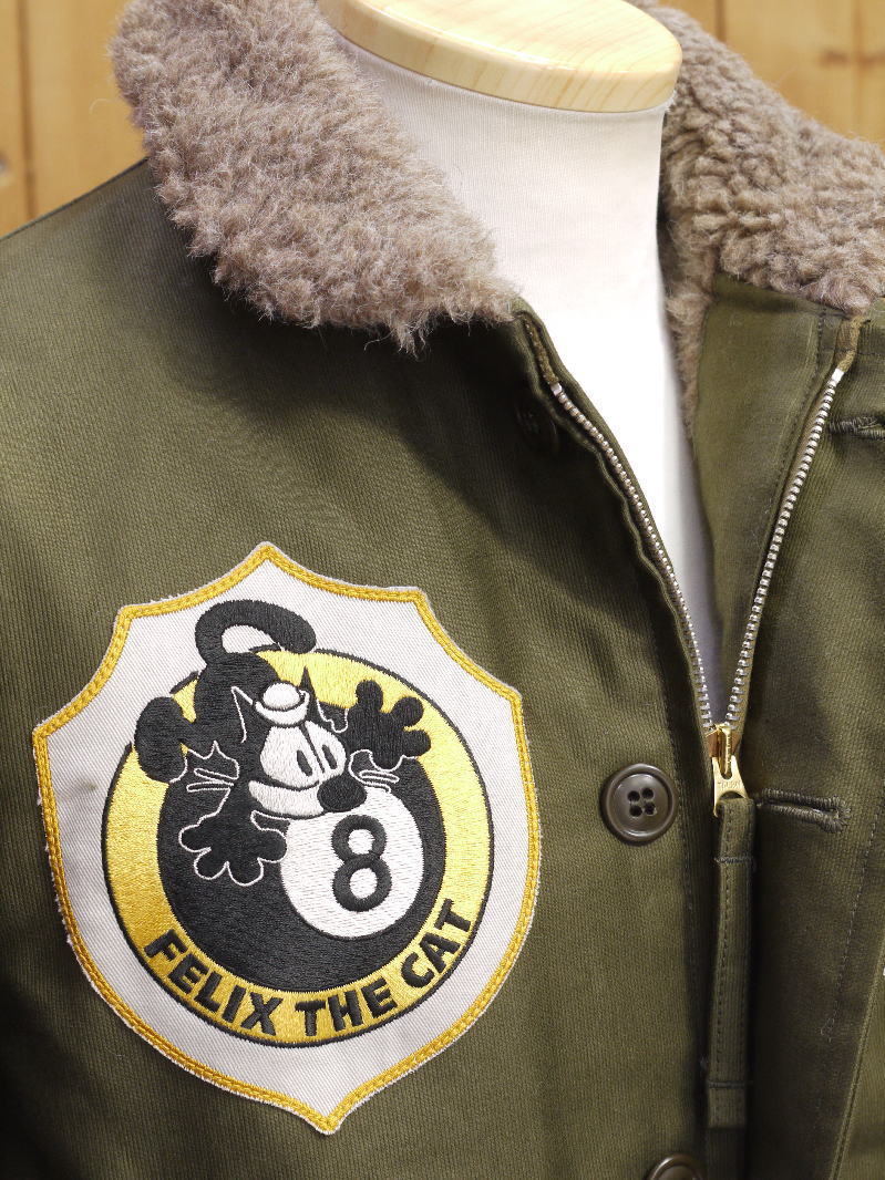 TOYS McCOY（トイズマッコイ） TMJ2323 N-1 DECK JACKET FELIX THE CAT