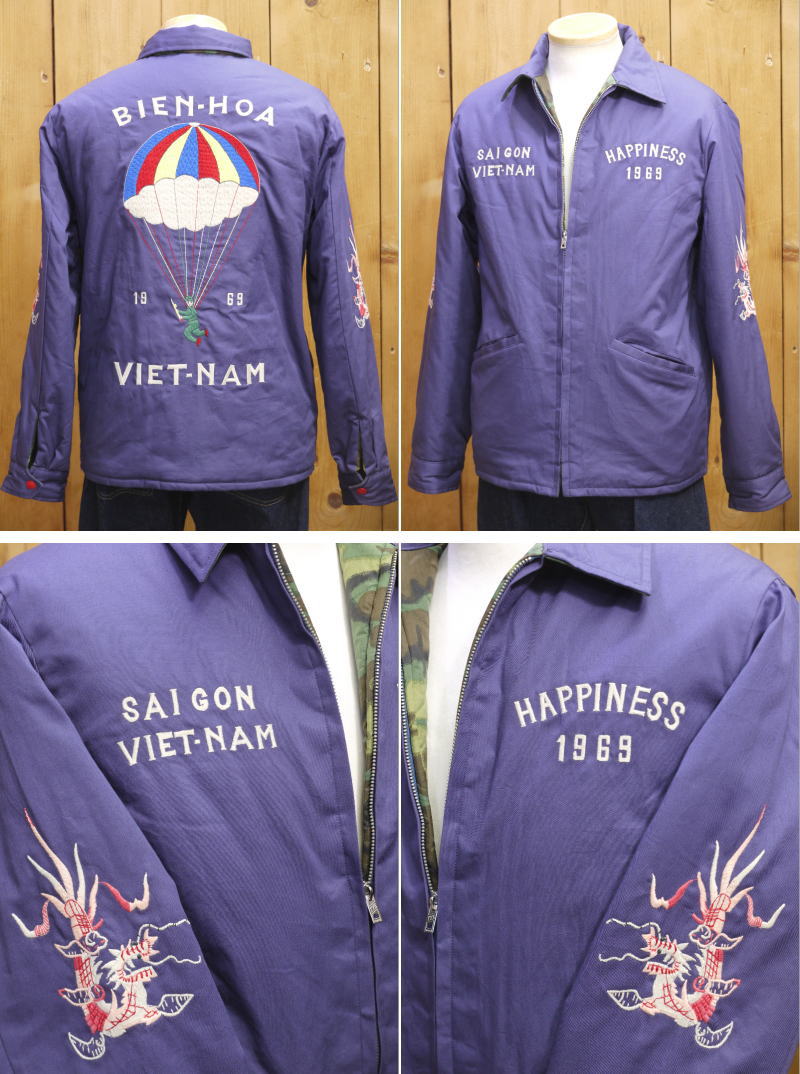 TAILOR TOYO テーラー東洋 リバーシブルベトナムジャケット PARACHUTE