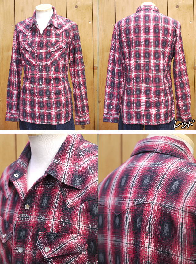 The Flat Head（フラッドヘッド） フラットヘッド シャツ FN-SNW-004L 