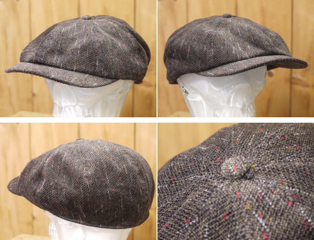 ダッパーズ MW スペシャルキャスケット ネイビー ブラウン LOT1607