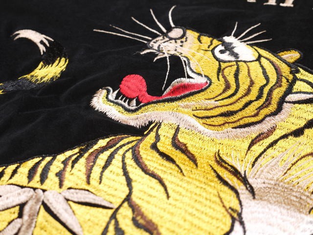 SUGAR CANE テーラー東洋 別珍スカジャージ TIGER スカジャン