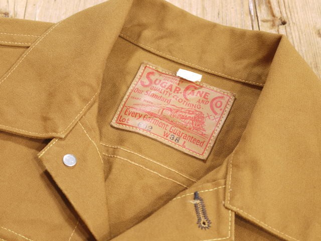 SUGAR CANE シュガーケーン 13oz ブラウンダック 1953モデルジャケット