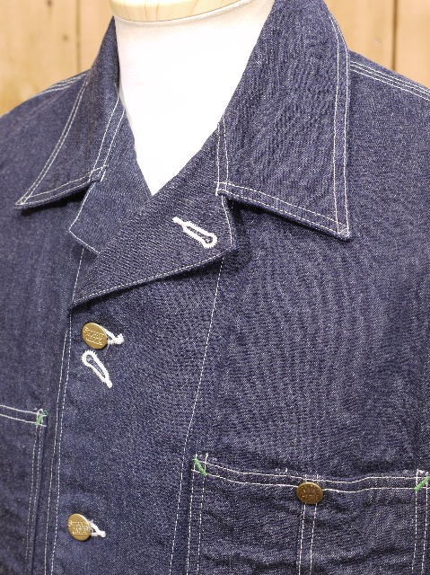 SUGAR CANE シュガーケーン 11oz ブルーデニムワークコート