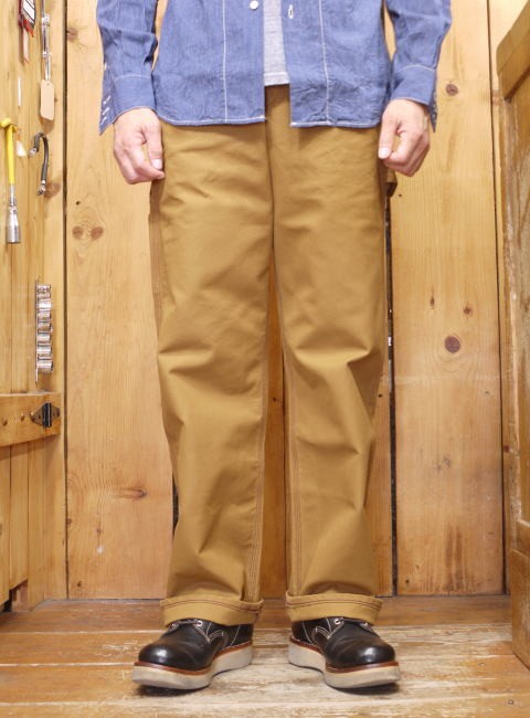 シュガーケーン 13oz ブラウンダックワークパンツ sugarcane sc41824