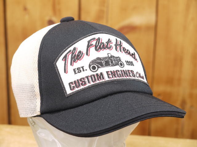 フラットヘッド CUSTOM ENGINE メッシュキャップ F-HC-112 theflathead