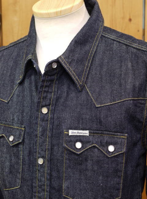 フラットヘッド デニムシャツ 7002W 【The Flat Head】 廃盤 新品 フラットヘッド 7002w デニムシャツ