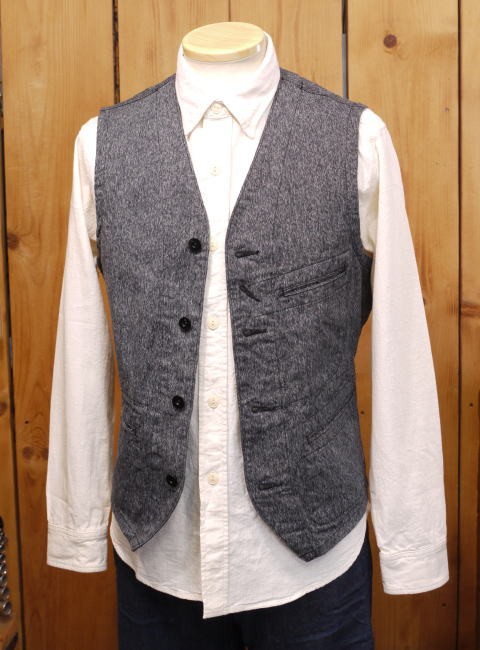 SUGAR CANE シュガーケーン 9oz コットンコバートワークベスト SC12795