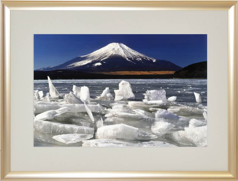 写真家秋元隆良　御神渡り富士
