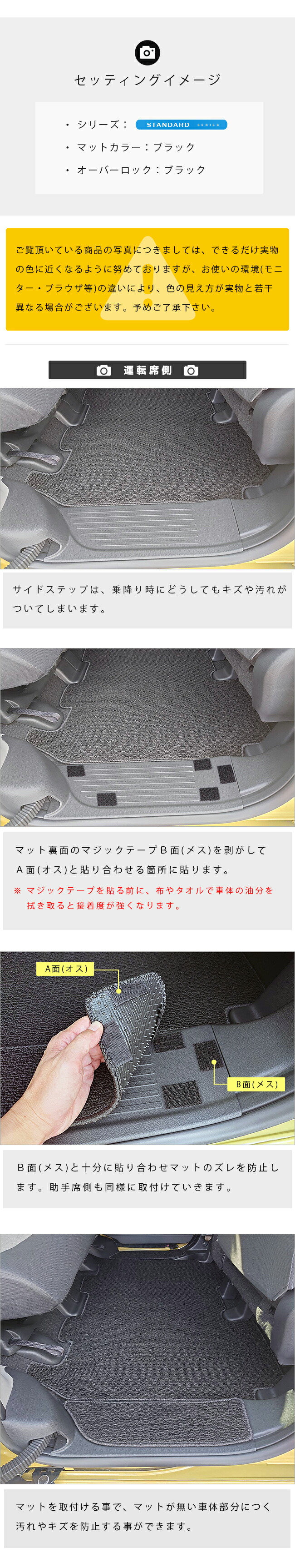 n-box サイドステップマット STシリーズ jf5 jf6 ホンダ nbox 専用 車用アクセサリー ステップマット カスタム 車用品 内装パーツ  : 5308 : Craft Mart - 通販 - Yahoo!ショッピング