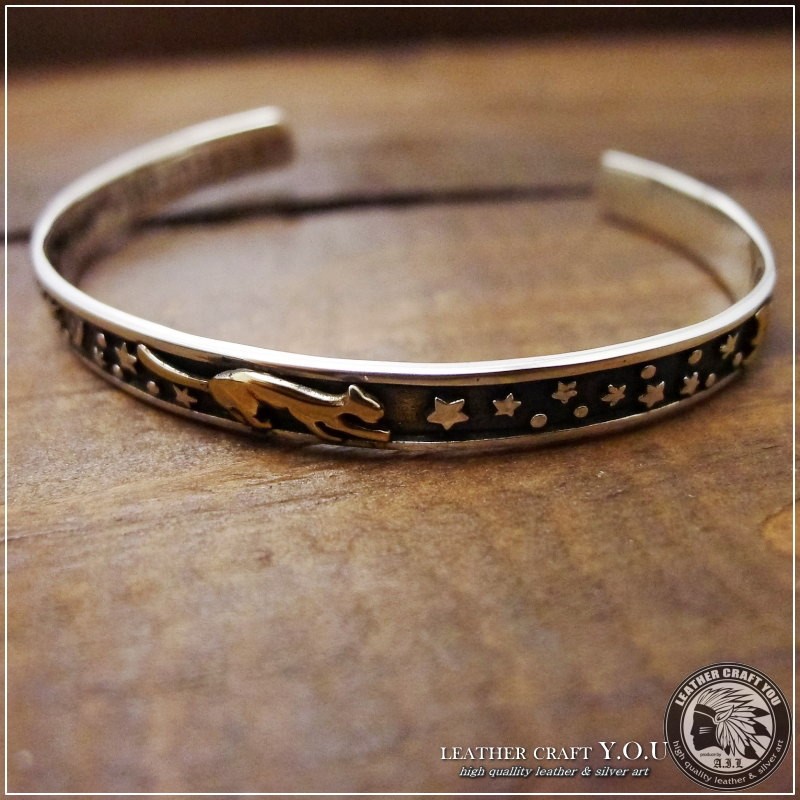 バングル/ブレスレット/シルバー925/ブラス/真鍮/ゴシックスタイル