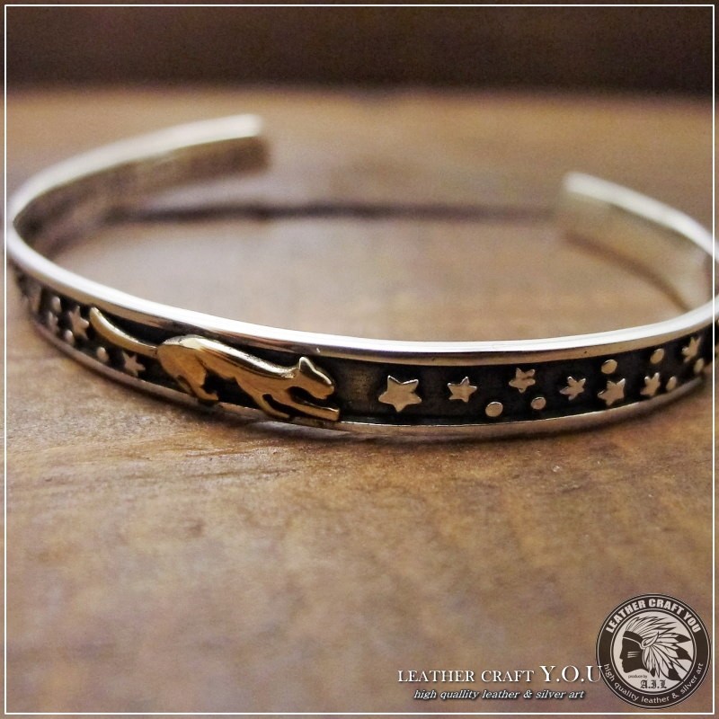 バングル/ブレスレット/シルバー925/ブラス/真鍮/ゴシックスタイル