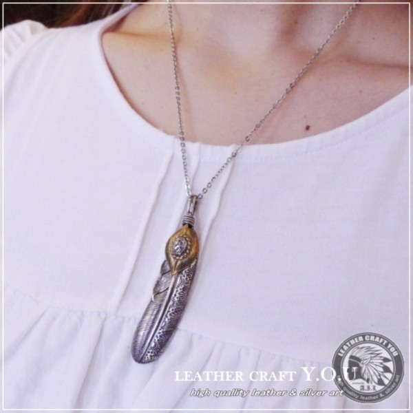 ネックレス ペンダント トップ シルバー925 ブラス 真鍮 ペンダント