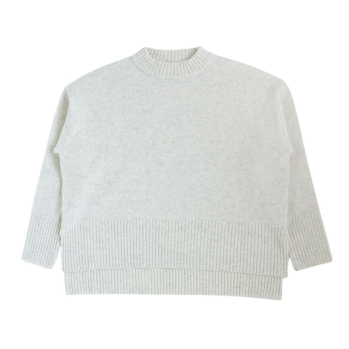 NARU FACTORY(ナル ファクトリー) タスマニアラム コモドニット ウール100% レディース / 南出メリヤス セーター ファクトリーブランド モックネック 秋 冬 | ブランド登録なし | 01