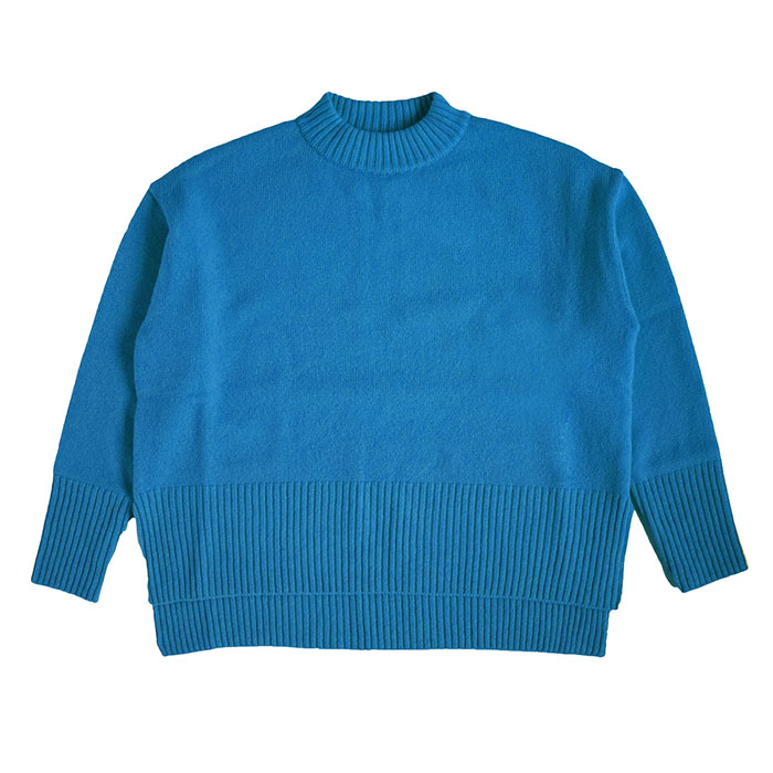 NARU FACTORY(ナル ファクトリー) タスマニアラム コモドニット ウール100% レディース / 南出メリヤス セーター ファクトリーブランド モックネック 秋 冬 | ブランド登録なし | 05