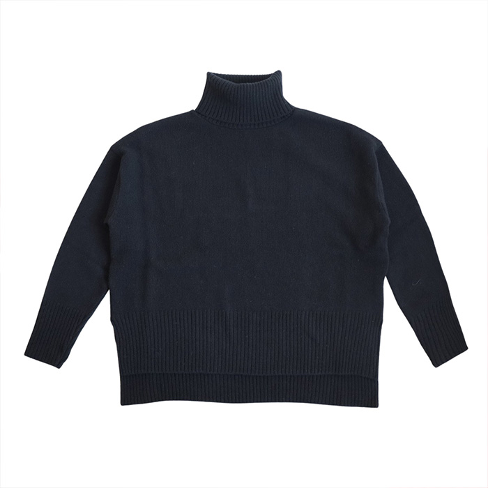 新品未使用　NARUタスマニアラム コモドニットセーター　黒 NARU FACTORY(ナル ファクトリー) タスマニアラム コモドニット