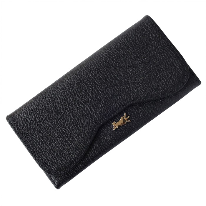 aoneco（アオネコ） 本革 ロングウォレット レディース メンズ / 保護