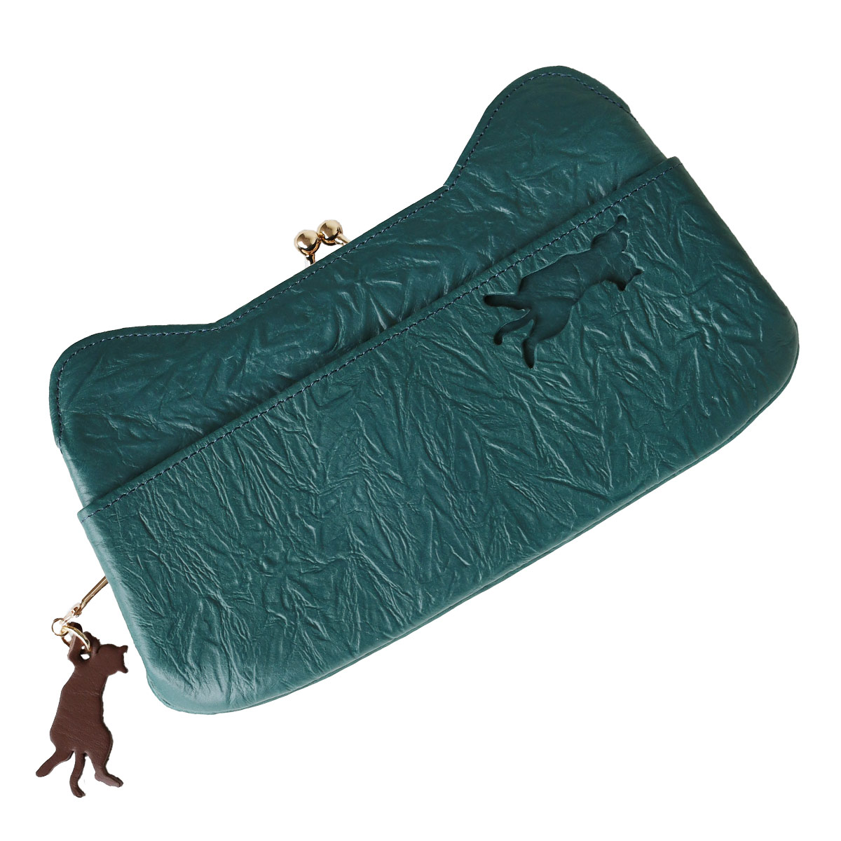 aoneco（アオネコ） NEW がま口 ロングウォレット / 保護猫 支援 寄付