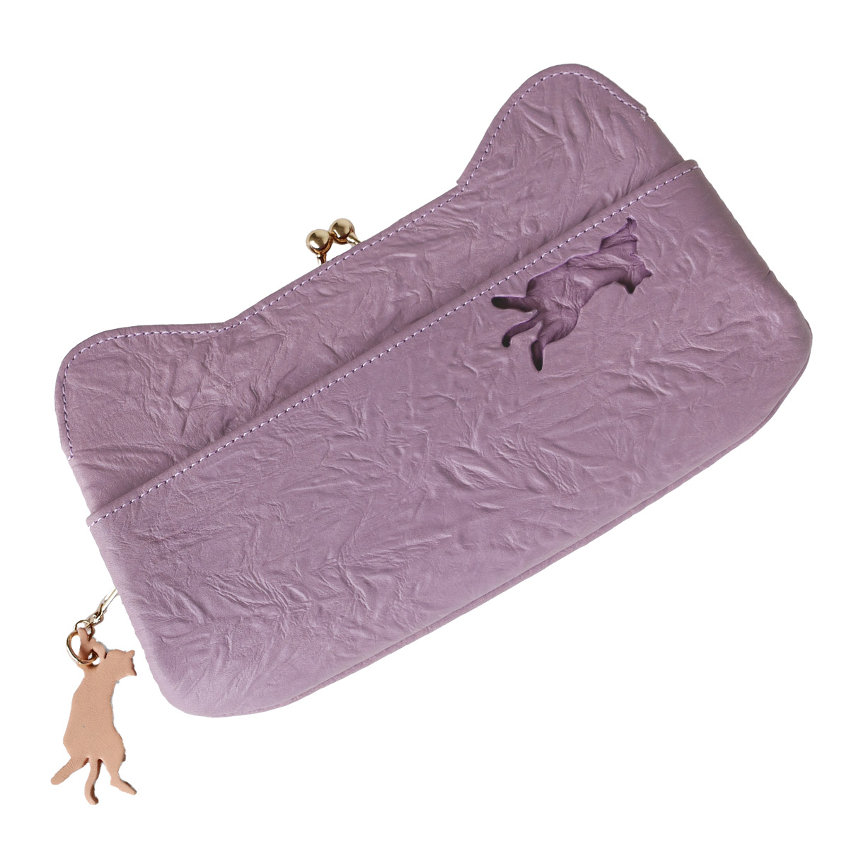 aoneco（アオネコ） NEW がま口 ロングウォレット / 保護猫 支援 寄付 