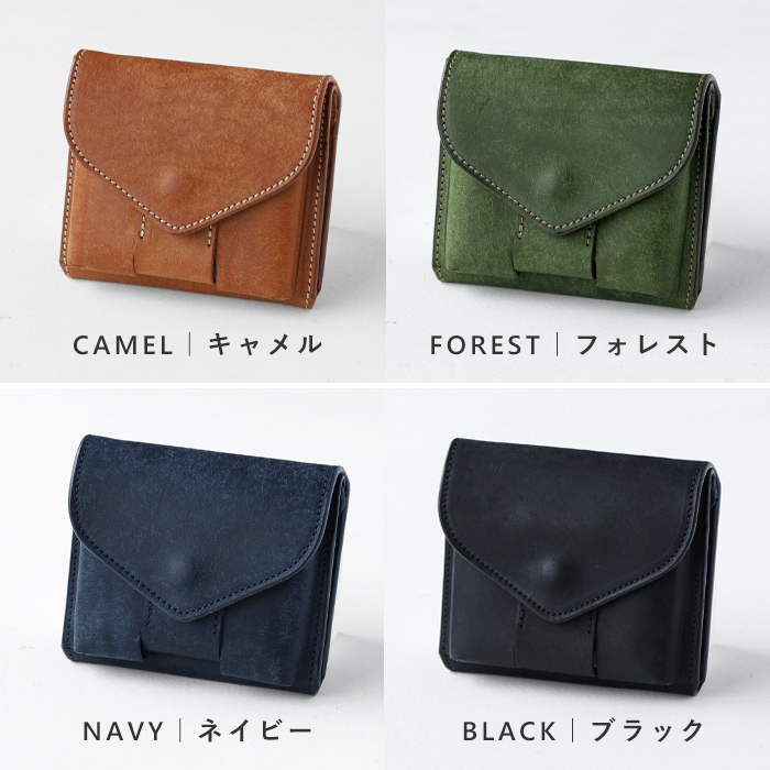 CRAMP (クランプ) プエブロレザー スリムウォレット 二つ折り財布