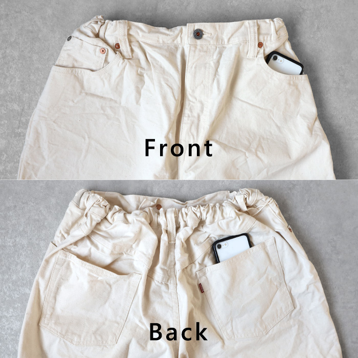 graphzero（グラフゼロ） イージー5ポケットパンツ 10oz セルビッチ