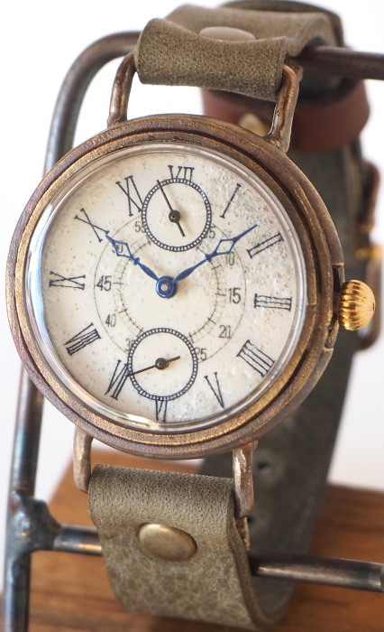 手作り腕時計 ハンドメイド ipsilon(イプシロン) iceberg 24h(アイス