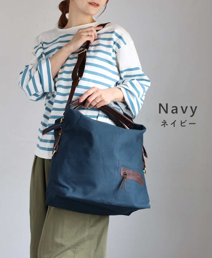 エディターズバッグ Butler Verner Sails ネイビー Butler Verner Sails(バトラーバーナーセイルズ) エディターズバッグ