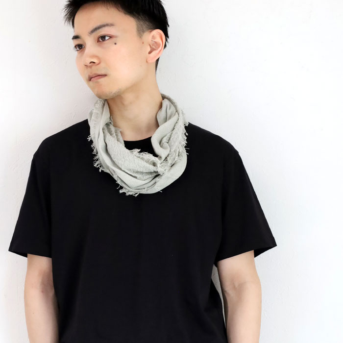パラスパレス　スヌード　ストール kobooriza 工房織座 コットン NECKABLE フレア スヌード レディース