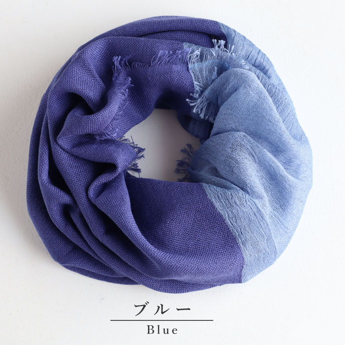 kobooriza 工房織座 NECKABLE シルクコットン レディース / 愛媛