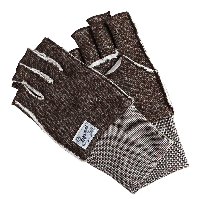 Kepani（ケパニ） 裏起毛 スウェット カットオフ グローブ Saguaro