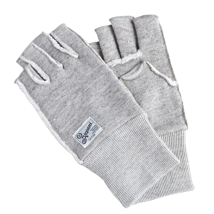 Kepani（ケパニ） 裏起毛 スウェット カットオフ グローブ Saguaro