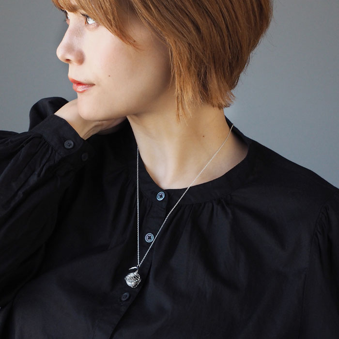 sasakihitomi(ササキヒトミ) スワンのネックレス シルバー925 チェーン