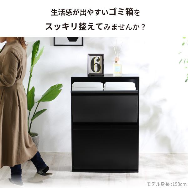 4分別 スチール ダストボックス ダンパー付 日本製 薄型 ゴミ箱 完成品 川口工器 ホワイト ブラック 大容量 : 19024 :  川口工器オンライン Yahoo!店 - 通販 - Yahoo!ショッピング