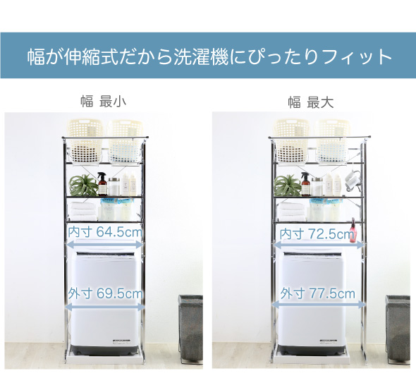 幅伸縮式