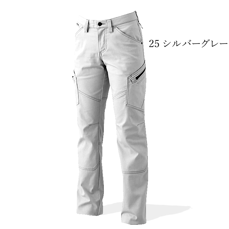 TSデザイン カーゴパンツ ハイブリッドコットン ストレッチ 高