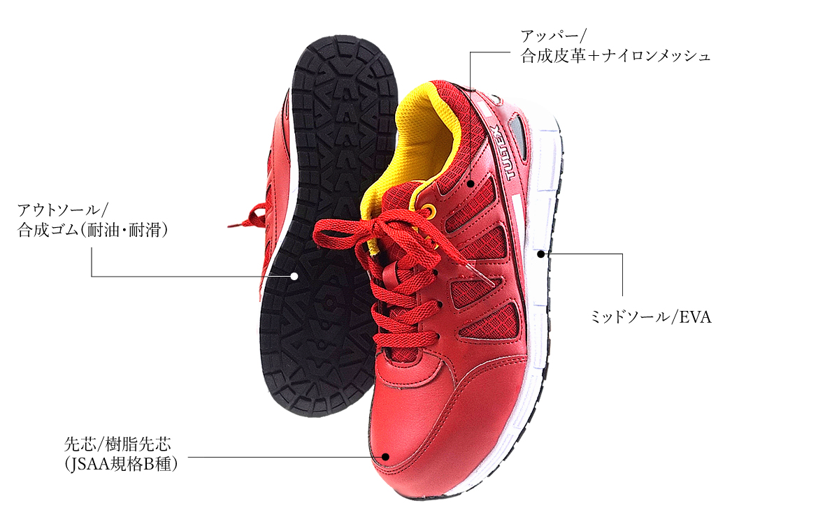 アイトス 安全靴 TULTEX タルテックス 軽量 静電 耐油 耐滑 ローカット