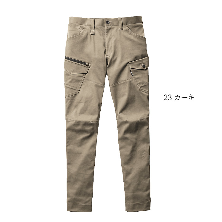 バートル カーゴパンツ 作業服 作業着 BURTLE ツイル ストレッチ メンズ レディース 672 | BURTLE | 02