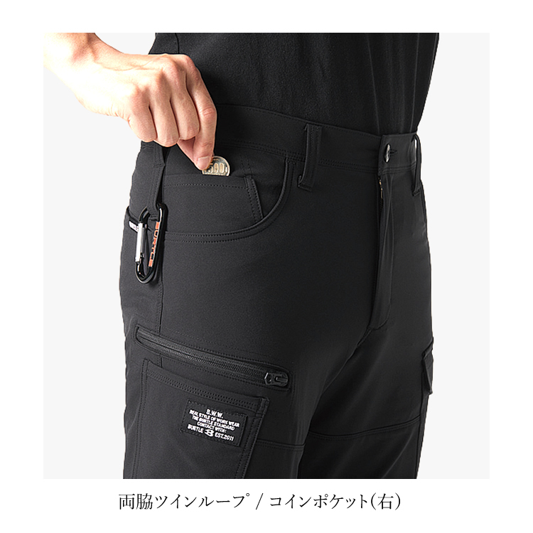 バートル カーゴパンツ 作業服 作業着 BURTLE ストレッチ 制電 耐久性 撥水 防汚 メンズ レディース 9502 :9502:craftworks  - 通販 - Yahoo!ショッピング