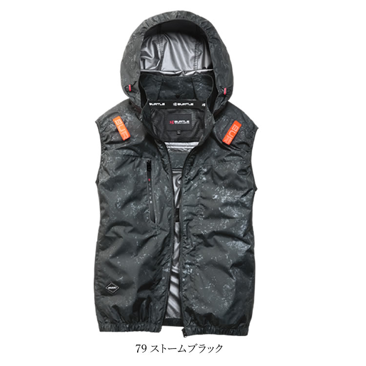 BURTLE（バートル） エアークラフト （ベスト）2026年 サイドバック