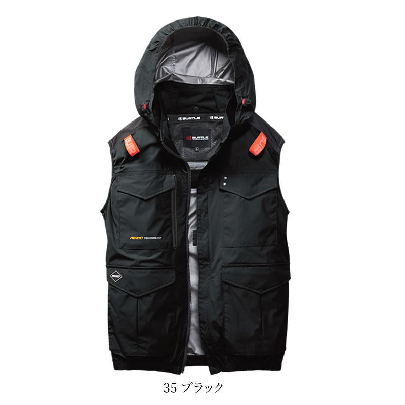 最終価格　XXL 　BURTLE 空調服 　　　フルセット 黒　 新品未使用 バートル 空調服 ハイバック（色：シルバー系）のおすすめ人気商品一覧
