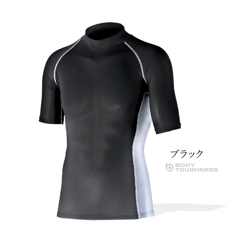 BODY TOUGHNESS インナーシャツ 半袖 コンプレッション 夏用 ドライ