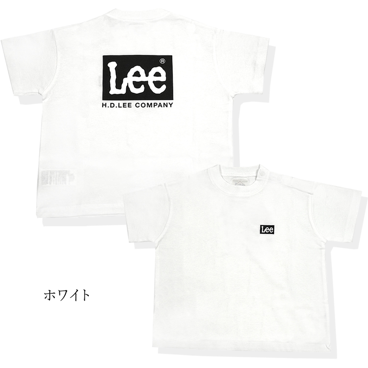 Lee リー Tシャツ 半袖 バックプリント ワイドシルエット 子供服